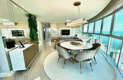 Apartamento com 4 dormitórios à venda, 131 m² por r$ 4.600.000,00 - centro - balneário camboriú/sc