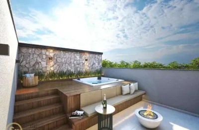 Apartamento duplex com 2 dormitórios à venda, 164 m² por r$ 1.150.000 - fazenda - itajaí/sc