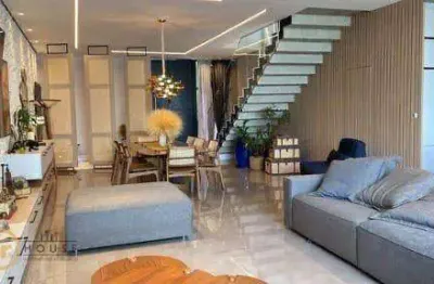 Casa com 3 dormitórios para alugar, 354 m² por r$ 28.000,00/mês - barra - balneário camboriú/sc