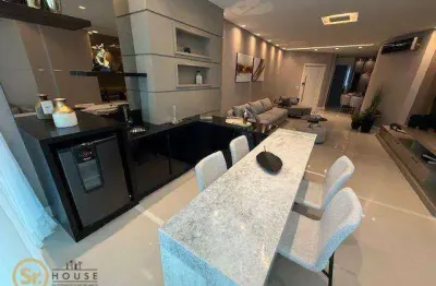 Apartamento com 3 dormitórios à venda, 134 m² por r$ 3.550.000 - centro - balneário camboriú/sc