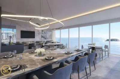 Simplesmente deslumbrante! cobertura duplex com 6 suítes, 686 m² de luxusosidade e legância de frente para o mar da dubai brasileira!