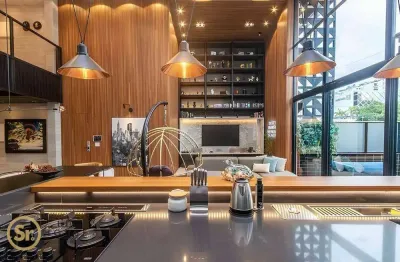 Garden incrível com 3 suítes e design deslubrante na melhor praia da região, praia brava sc