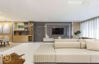 Yach house, mobiliado e decorado para locação, 4 suítes com vista mar, na marina tedesco