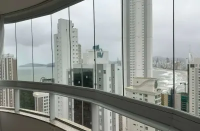 Apartamento com 3 suítes para alugar, 139 m² por r$ 13.800/mês - pioneiros - balneário camboriú/sc
