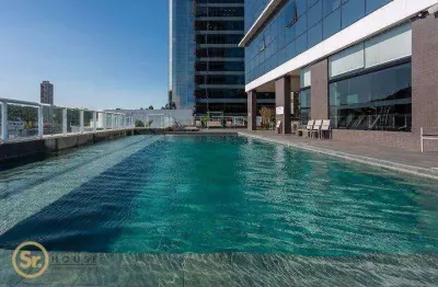 Suíte no hilton garden inn 27 m² por r$ 620.000 - praia brava - itajaí/sc