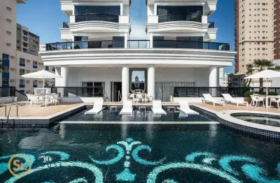 Apartamento com 3 suítes na quadra mar à venda, 159 m² por r$ 5.300.000 - centro - balneário camboriú/sc