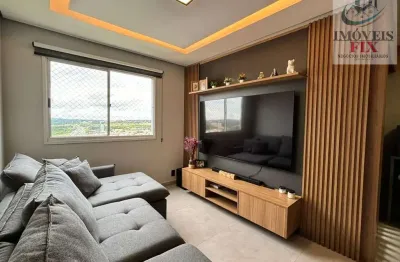 Apartamento para venda em jundiaí, jardim torres são josé, 2 dormitórios, 1 suíte, 3 banheiros, 2 vagas