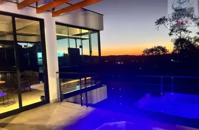 Chácara em condominio fechado - moderna e com linda vista !!!