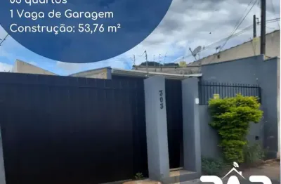 Casa à venda em maringá, conjunto residencial cidade alta, com 3 quartos, com 53 m²