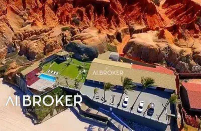 No morro branco casa com 8 dormitórios à venda, 700 m² por r$ 1.350.000 - beberibe - beberibe/ce