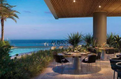 Na beira mar apartamento com 5 dormitórios à venda, 650 m² por r$ 22.000.000 - meireles - fortaleza/ce