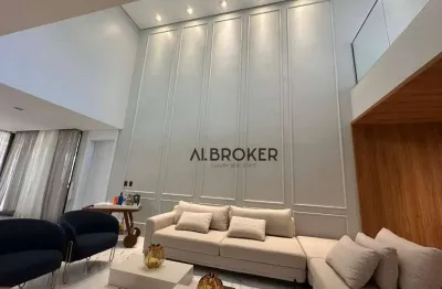 Cidade alpha ceara 1  casa com 4 dormitórios à venda, 560 m² por r$ 4.500.000 - alphaville ceará 1 - eusébio/ce