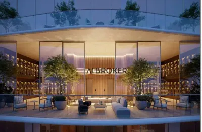 Na beira mar apartamento com 4 dormitórios à venda, 221 m² por r$ 5.220.000 - meireles - fortaleza/ce