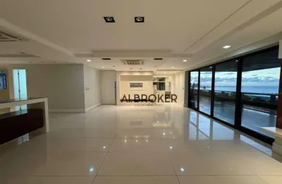 Na beira mar apartamento com 4 dormitórios à venda, 360 m² por r$ 4.390.000 - meireles - fortaleza/ce