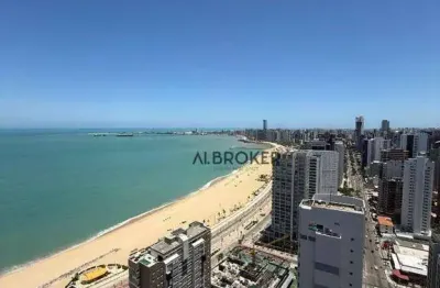 Na beira mar  cobertura com 7 dormitórios à venda, 1250 m² por r$ 31.000.000 - meireles - fortaleza/ce