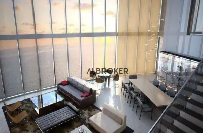 No meireles cobertura com 4 dormitórios à venda, 243 m² por r$ 4.390.000 - meireles - fortaleza/ce