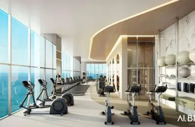 Na beira mar  apartamento com 4 dormitórios à venda, 435 m² por r$ 9.851.050 - meireles - fortaleza/ce