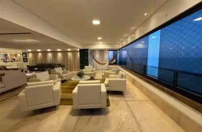 Na beira mar apartamento com 4 dormitórios à venda, 450 m² por r$ 5.500.000 - praia de iracema - fortaleza/ce