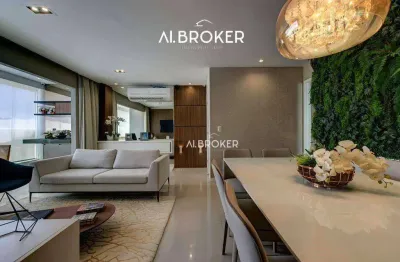 Porteira fechada  apartamento com 2 dormitórios à venda, 87 m² por r$ 1.380.000 - varjota - fortaleza/ce