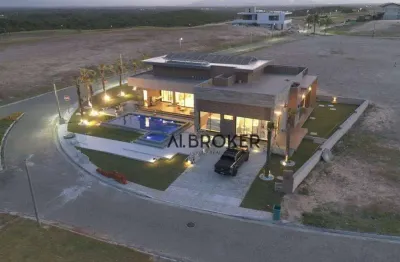 No Aquiraz Rivieira Casa com 4 dormitórios à venda, 339 m² por R$ 7.000.000 - Aquiraz Riviera - Aquiraz/CE