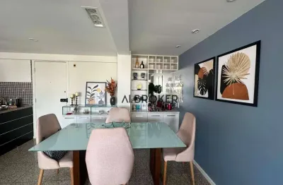 Na beira mar apartamento com 2 dormitórios à venda, 82 m² por r$ 1.200.000 - meireles - fortaleza/ce