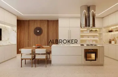 Na beira mar apartamento com 4 dormitórios à venda, 230 m² por r$ 4.455.000 - praia de iracema - fortaleza/ce