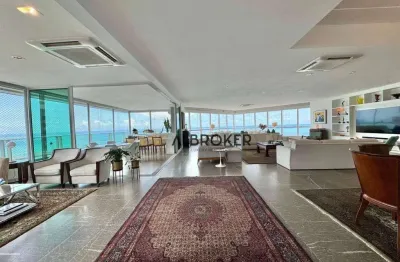 Apartamento com 4 dormitórios à venda, 550 m² por r$ 6.500.000,00 - meireles - fortaleza/ce