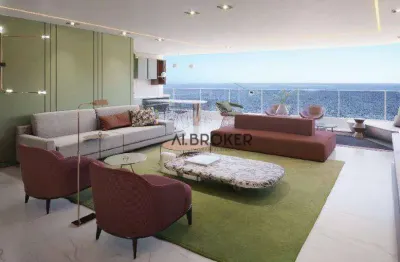 Na beira mar recebo imóvel apartamento com 4 dormitórios à venda, 240 m² por r$ 6.800.000 - mucuripe - fortaleza/ce