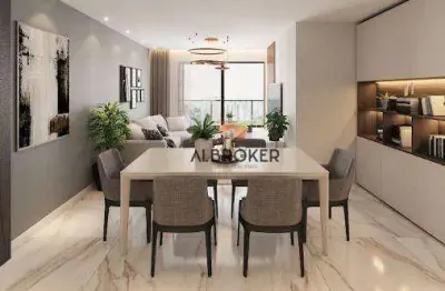 Na aldeota apartamento com 3 dormitórios à venda, 115 m² por r$ 1.420.000 - dionisio torres - fortaleza/ce