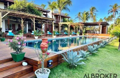 Casa com 9 dormitórios à venda, 1000 m² por r$ 15.500.000,00 - barrinha  - acaraú/ce