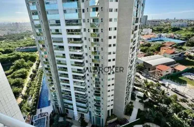 Living resort apartamento com 4 dormitórios à venda, 145 m² por r$ 1.800.000 - manoel dias branco - fortaleza/ce