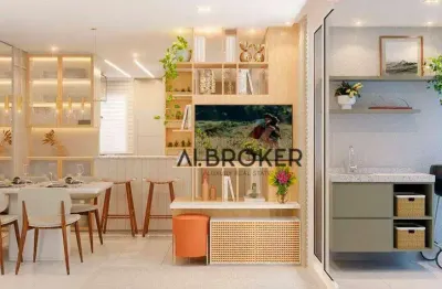 Apartamento com 3 dormitórios à venda, 60 m² por r$ 349.990,00 - praia do futuro - fortaleza/ce
