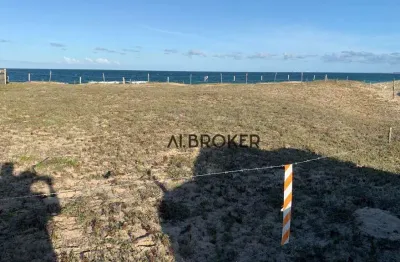 Na praia da taiba terreno à venda, 1320 m² por r$ 900.000 - taíba - são gonçalo do amarante/ce