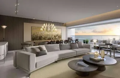 No meireles  apartamento com 4 dormitórios à venda, 256 m² por r$ 5.232.000 - meireles - fortaleza/ce