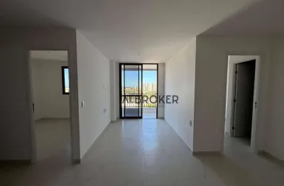 No guararapes apartamento com 2 dormitórios à venda, 60 m² por r$ 658.000 - guararapes - fortaleza/ce