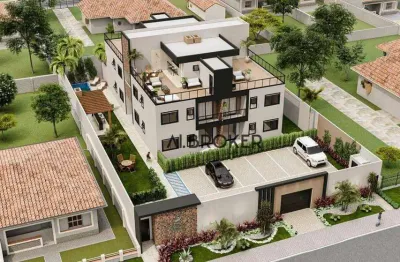 Mobiliado cobertura com 2 dormitórios à venda, 116 m² por r$ 789.000 - cumbuco - caucaia/ce