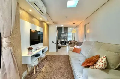 Na beira mar apartamento com 2 dormitórios à venda, 65 m² por r$ 1.480.000 - meireles - fortaleza/ce