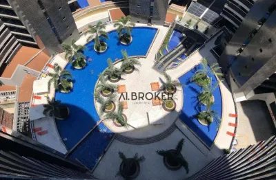 Na beira mar apartamento com 2 dormitórios à venda, 65 m² por r$ 1.480.000 - meireles - fortaleza/ce