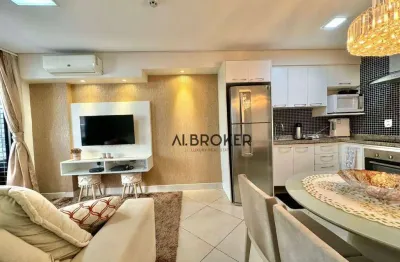 Porteira fechada apartamento com 2 dormitórios à venda, 65 m² por r$ 1.450.000 - meireles - fortaleza/ce