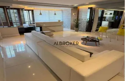 No meireles apartamento com 4 dormitórios à venda, 330 m² por r$ 1.900.000 - meireles - fortaleza/ce