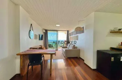 Na beira mar apartamento com 3 dormitórios à venda, 173 m² por r$ 1.800.000 - meireles - fortaleza/ce