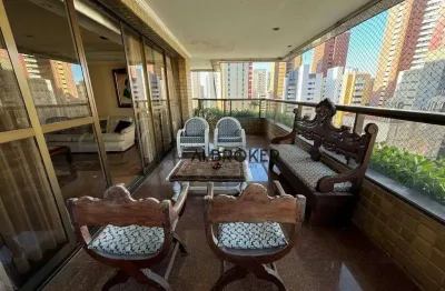 No meireles apartamento com 4 dormitórios à venda, 475 m² por r$ 5.300.000 - meireles - fortaleza/ce