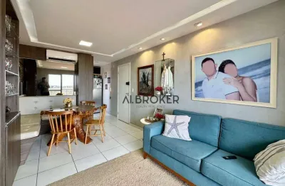 Na messejana apartamento com 2 dormitórios à venda, 65 m² por r$ 370.000 - messejana - fortaleza/ce