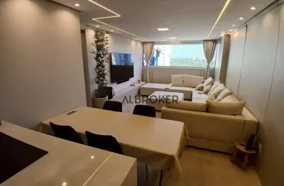 No cocó apartamento com 3 dormitórios à venda, 90 m² por r$ 550.000 - cocó - fortaleza/ce