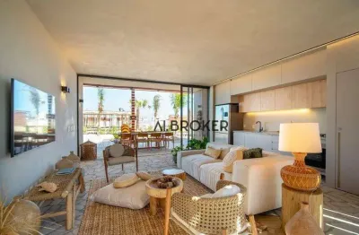 Fortim em frente a praia casa com 4 dormitórios à venda, 306 m² por r$ 4.495.000 - fortim - fortim/ce