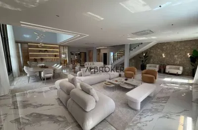 Alphaville fortaleza casa com 7 dormitórios à venda, 1100 m² por r$ 18.800.000 - alphaville fortaleza - fortaleza/ce