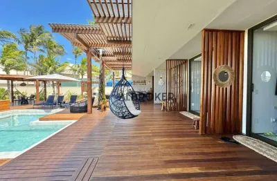 No fortim casa com 4 dormitórios à venda, 256 m² por r$ 6.500.000 - cantos da barra - fortim/ce