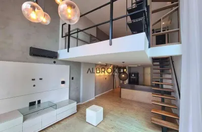 Apartamento duplex com 1 dormitório à venda, 61 m² por r$ 720.000,00 - meireles - fortaleza/ce