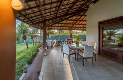 Lagoa do uruau  chácara com 5 dormitórios à venda, 22000 m² por r$ 12.000.000 - lagoa do uruau - beberibe/ce