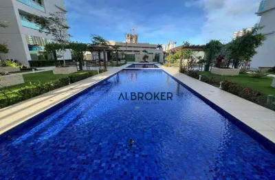 Apartamento com 4 dormitórios à venda, 172 m² por r$ 1.800.000,00 - guararapes - fortaleza/ce